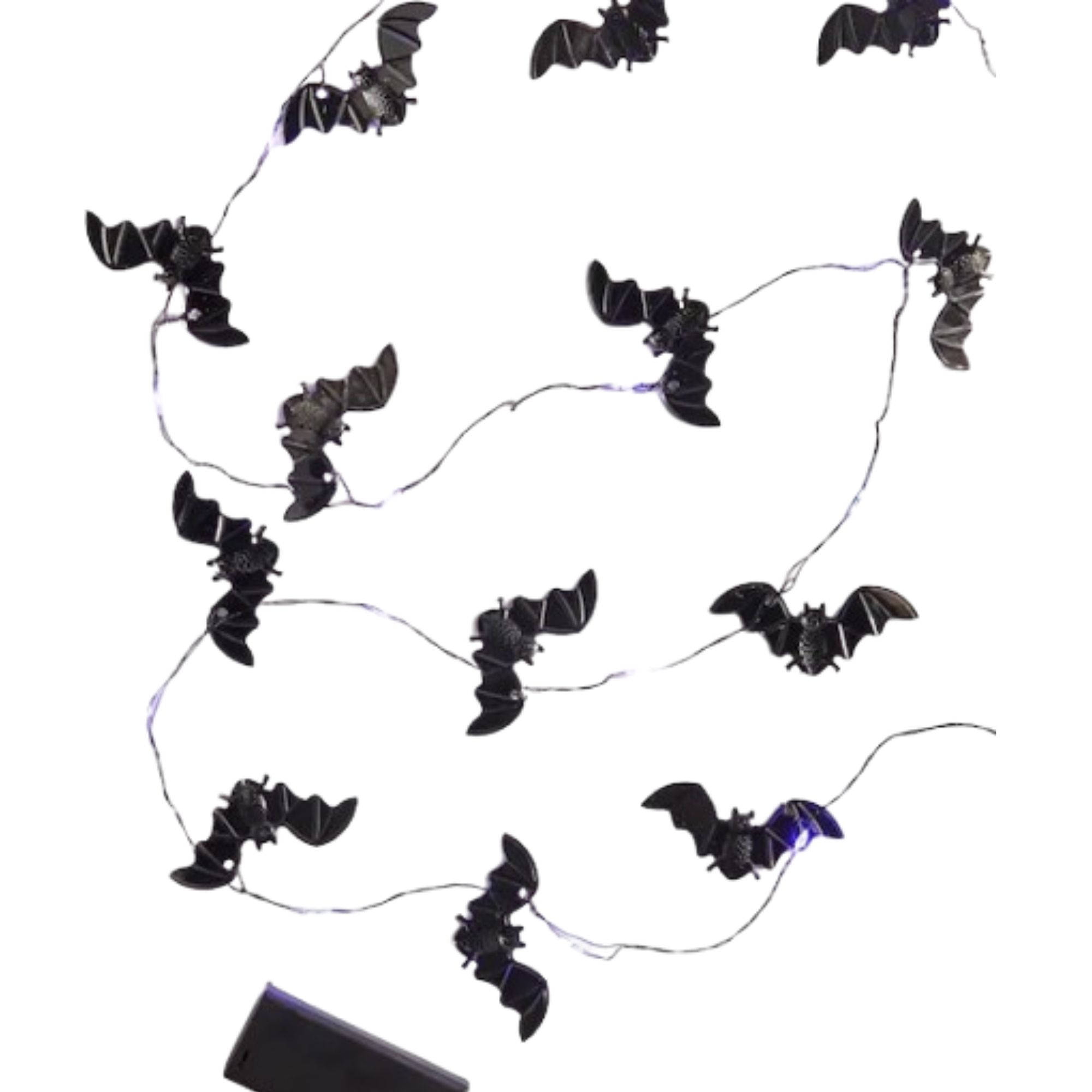 Next Black Halloween bat line lights