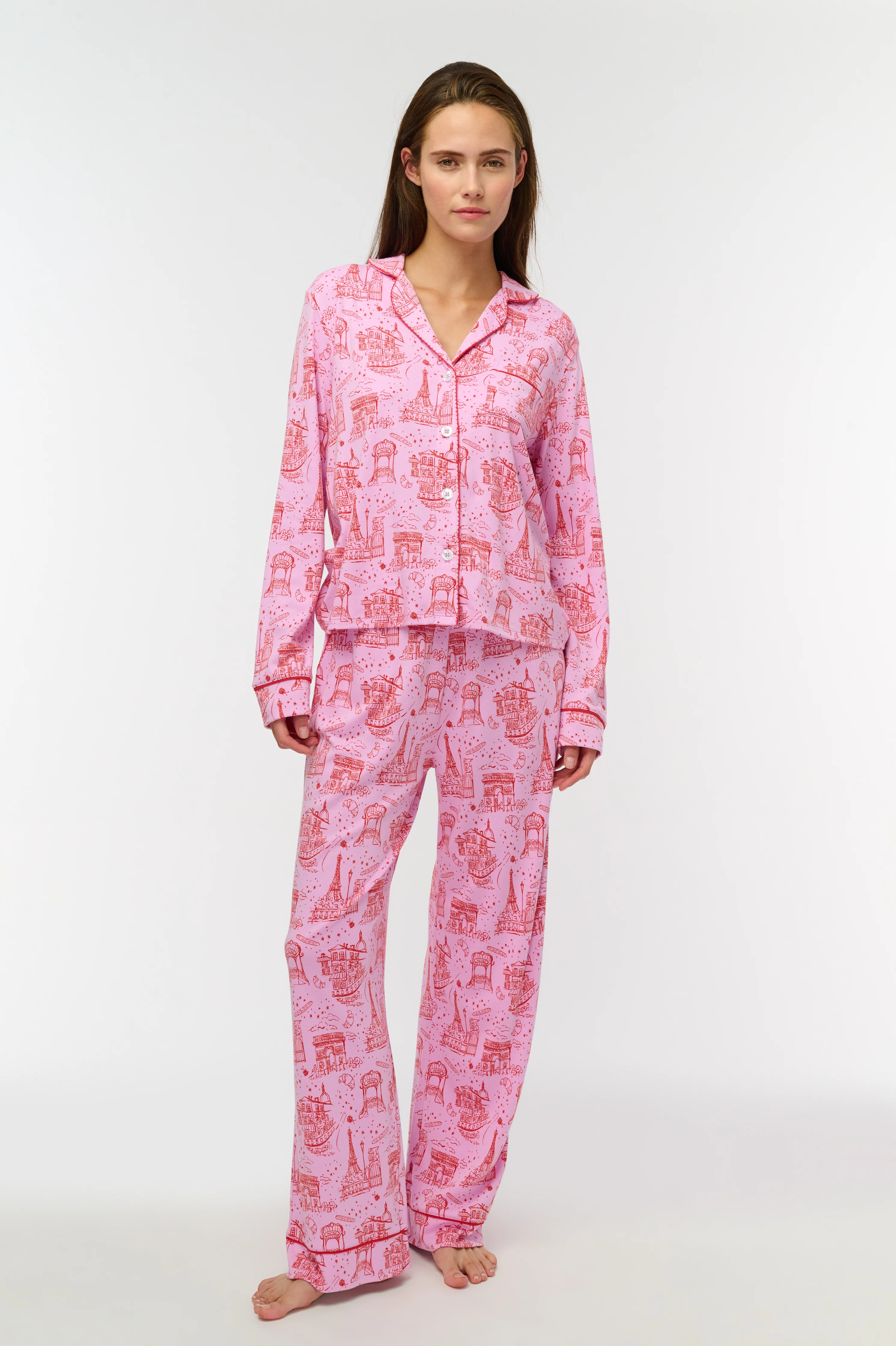 Coucou Lindy Lounge Set pajamas roller rabbit