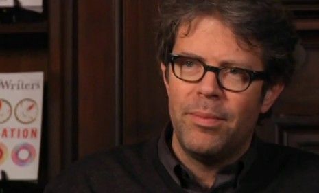 Jonathan Franzen&amp;#039;s glasses were rescued after the drunk thief was found in a bush not far from the crime scene.