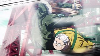 Taro Sakamoto fighting an assassin in Sakamoto Days season 1 part 2 