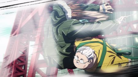 Taro Sakamoto fighting an assassin in Sakamoto Days season 1 part 2 