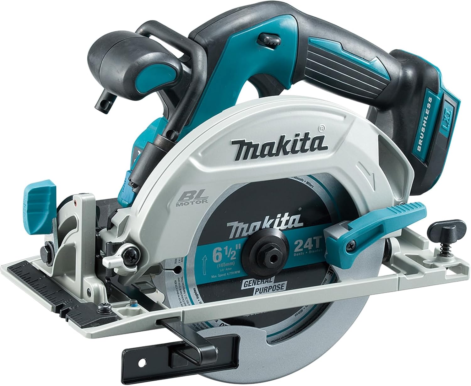 Makita Dhs680z 18v Li-Ion Lxt 165mm Brushless Circular Saw - Batteries and Charger Not Included