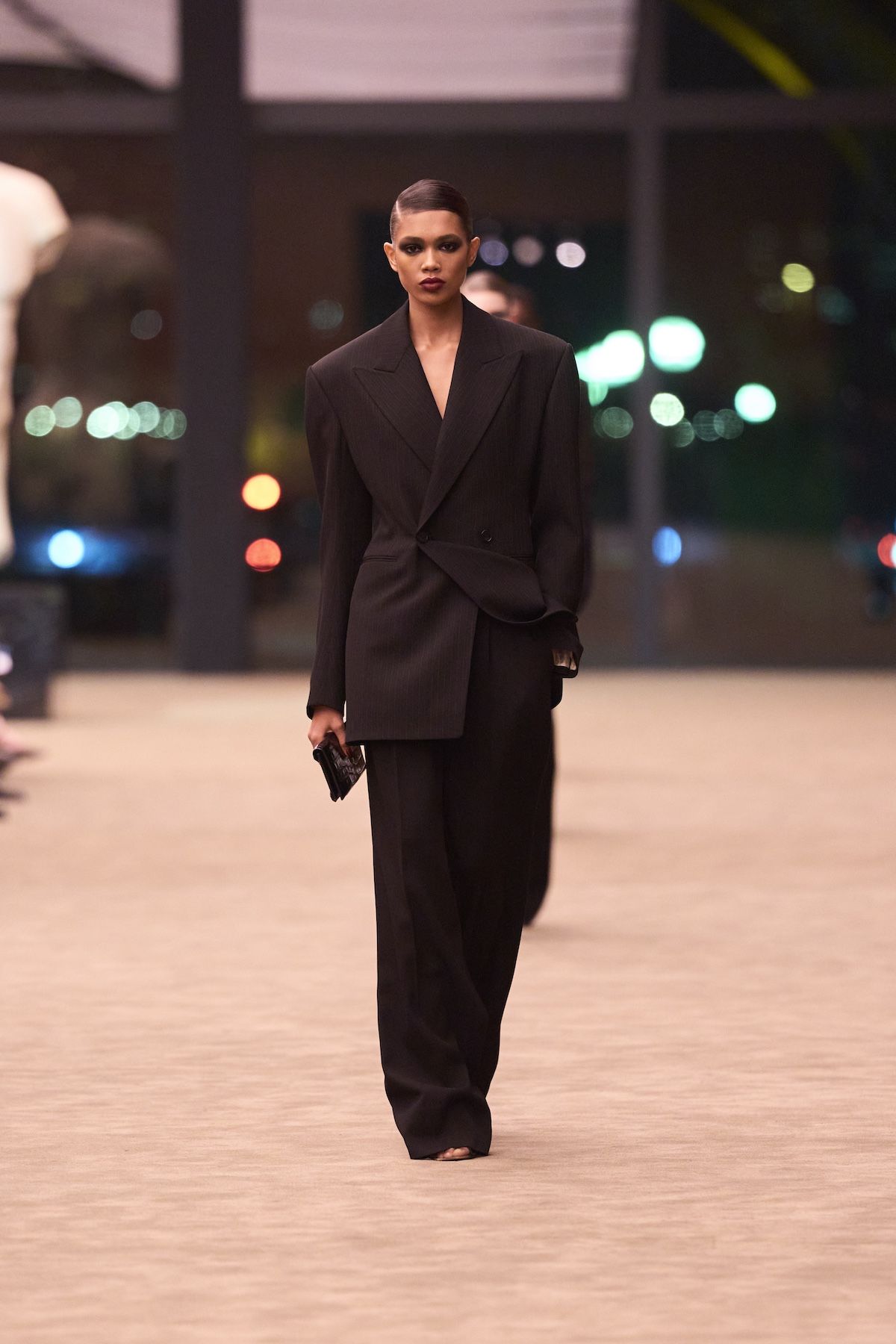 Saint Laurent A/W 2026 womenswear show at Paris Fashion Week