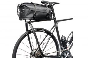 Tailfin AeroPack S which is one of the best bikepacking bags