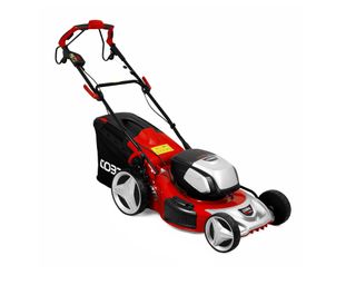 Image of red Cobra lawn mower