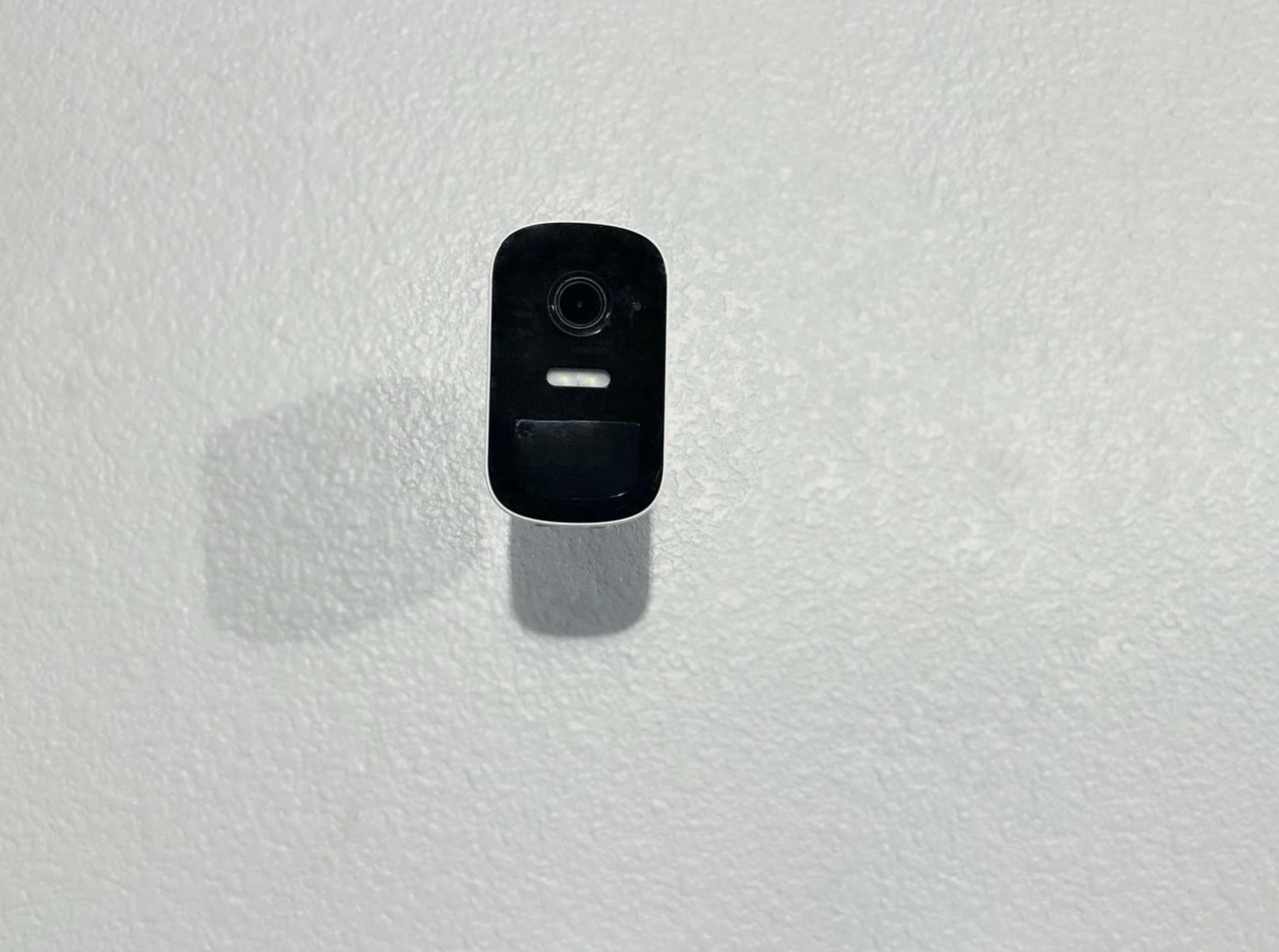 eufyCam 2C installed on a wall