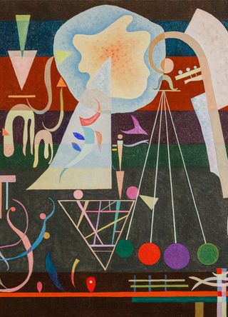 Tensions Calmees by Wassily Kandinsky