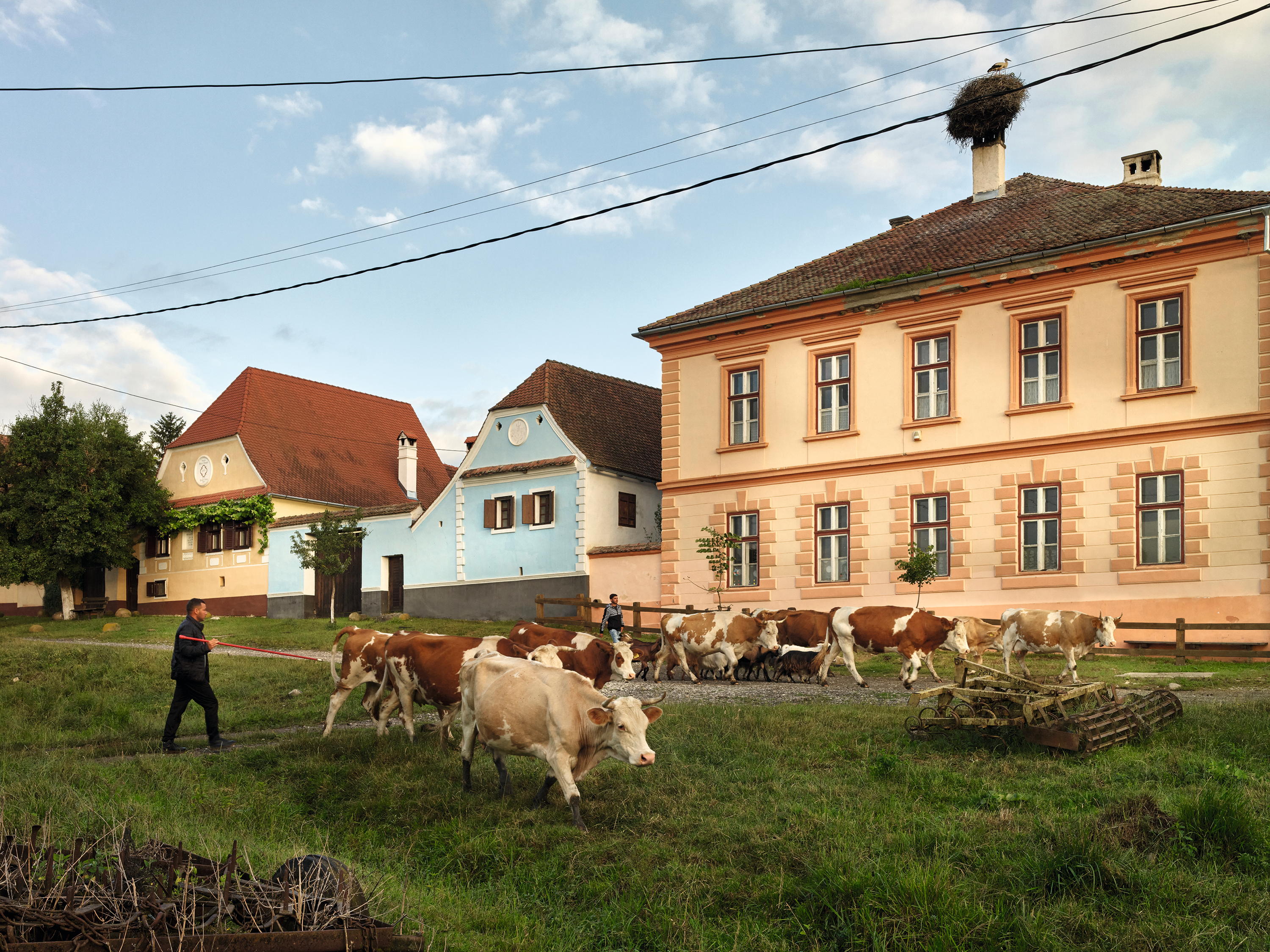Viscri in Transylvania