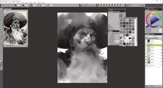 A good greyscale painting gives you the flexibility to make changes