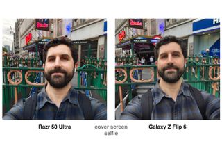 Photos taken on the Motorola Razr 50 Ultra and Samsung Galaxy Z Flip 6