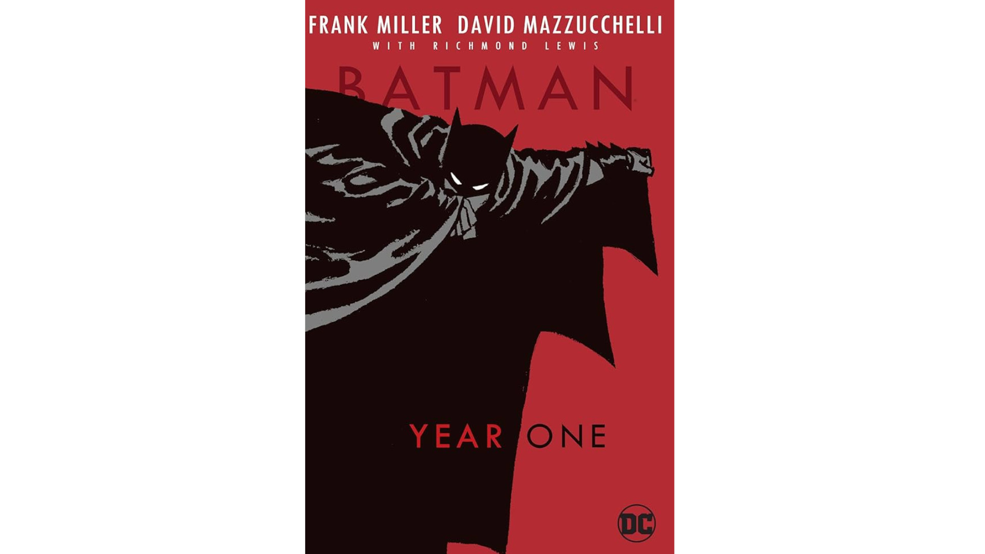 Okładka Batman: Year One, najlepszego komiksu o Batmanie wszech czasów.