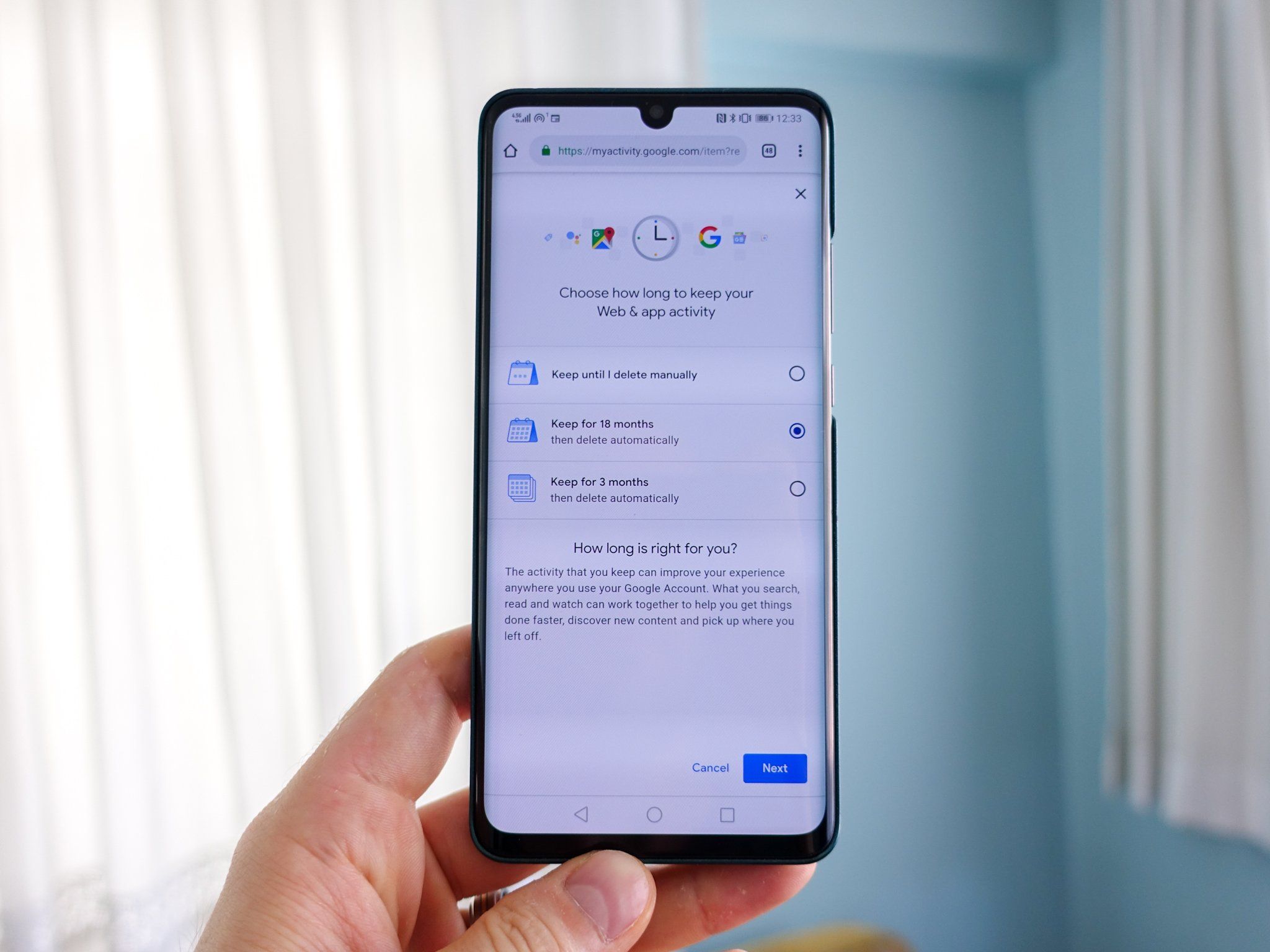 How to automatically delete your Google Location and Web & App Activity ...