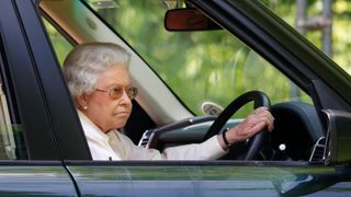 The queen loves to drive herself