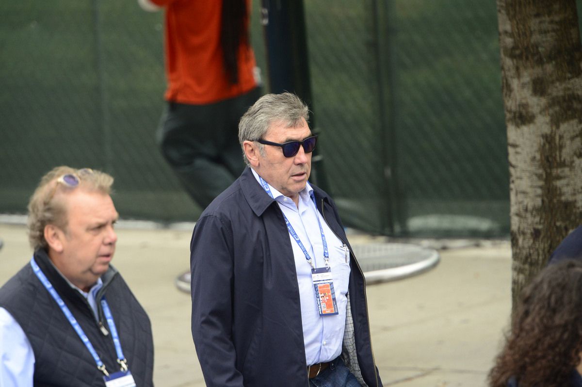 Eddy Merckx was at the race today