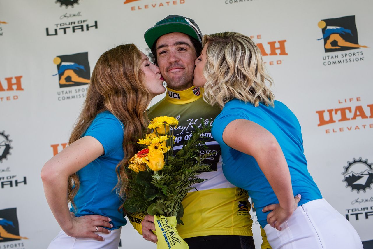 Podium kisses for Ty Magner (Holowesko-Citadel)
