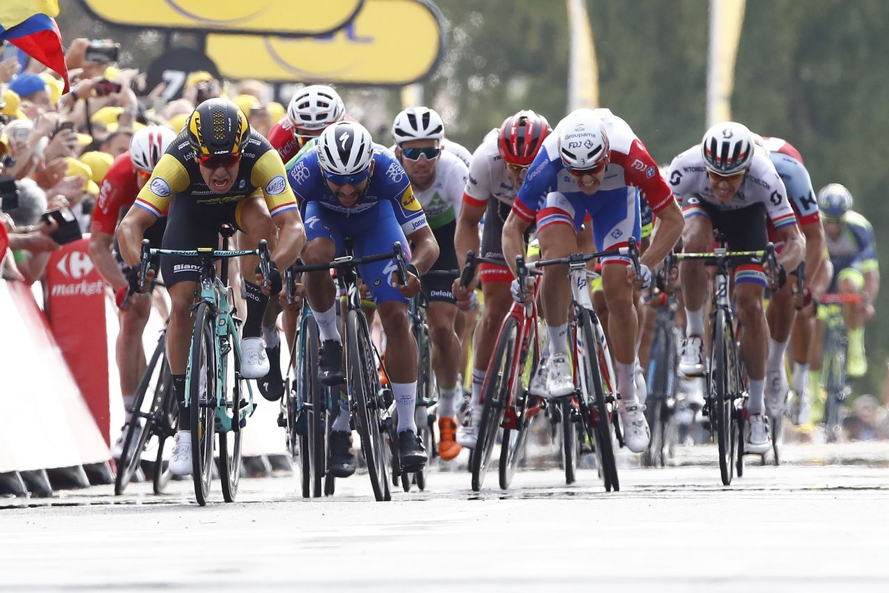 Arnaud Demare (Groupama-FDJ) has had no luck in the sprints