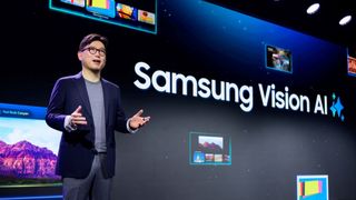 Samsung Vision AI CES 2025 keynote address