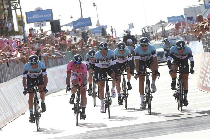 Mark Cavendish and his Omega Pharma Quick Step team