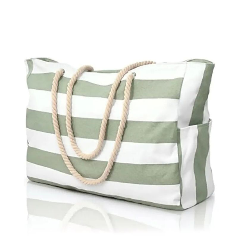 MODISHION, Large Waterproof Beach Tote Bags with Zip