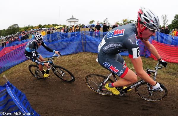 Adam Myerson (Smartstop-Mountain Khakis) keeping pace with Joachim Parbo