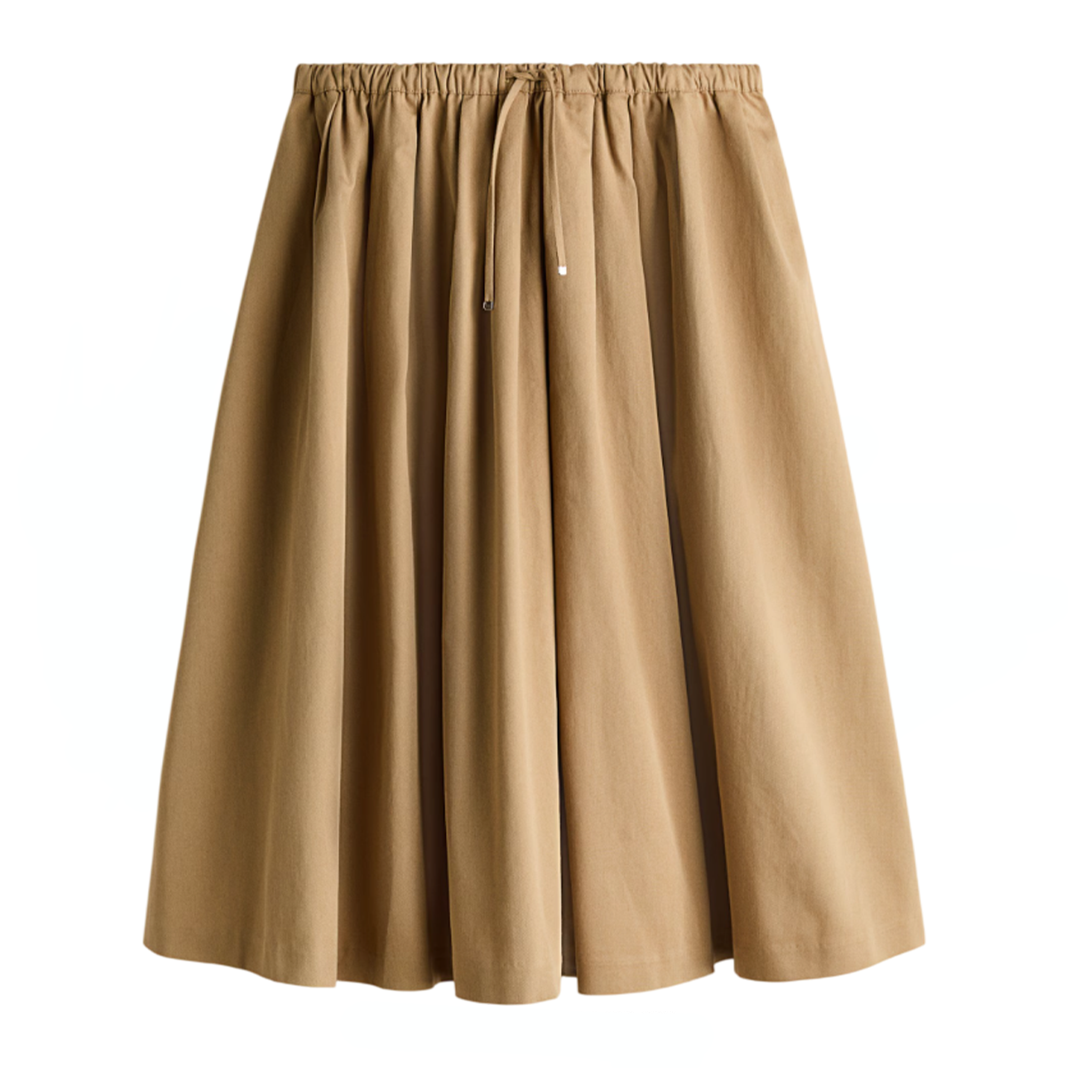 H&amp;amp;M, Pleated Twill Skirt