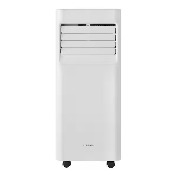 6,000 BTU 115-Volt 3-in-1 Portable Air Conditioner for 250 sq. ft Rooms in White