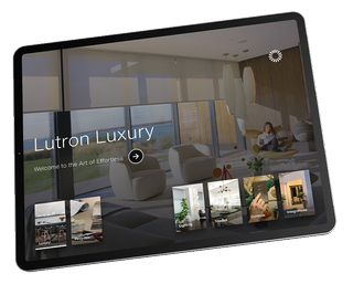 Lutron's Luxury Experience App