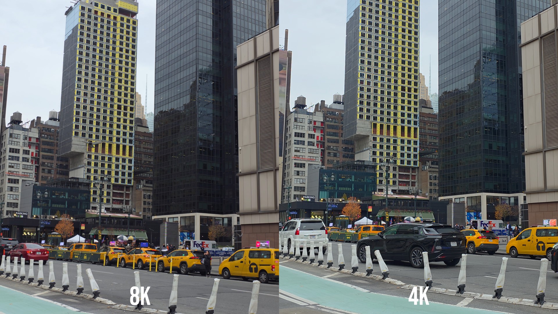 8K video capture with Galaxy S25 Ultra.