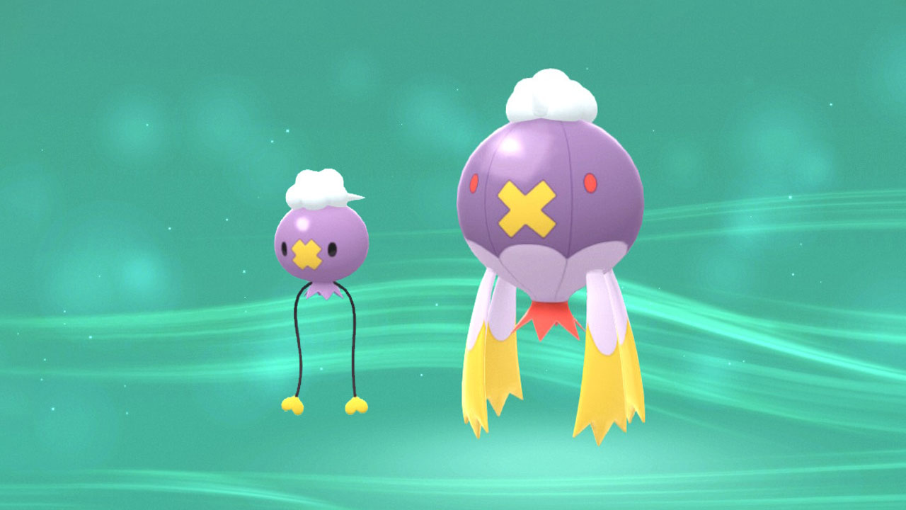 Where to find Drifloon, Gible, and Starters in Pokemon BDSP