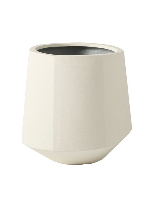 Fallon Faceted Ficonstone Outdoor Planter