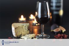 wine with blue cheese