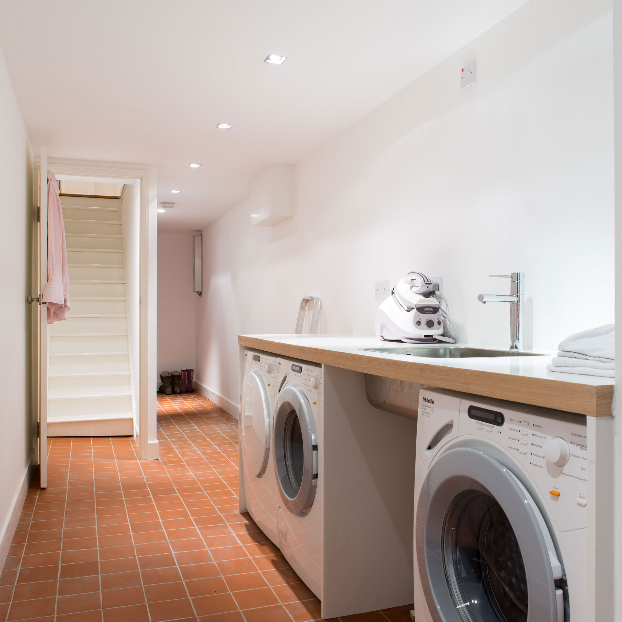 basement conversion utility room