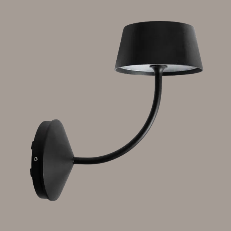 Heal's, Orion Led Outdoor Wall Light Black
