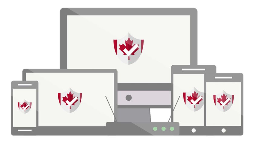 A range of devices with a Canada VPN active