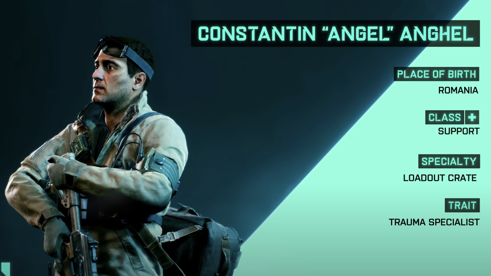 Battlefield 2042 Specialist Constantin Anghel