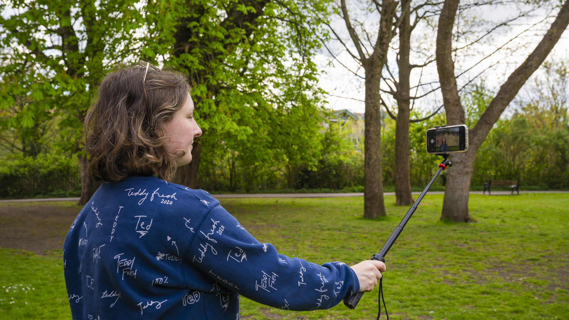 Joby Telepod as selfie stick