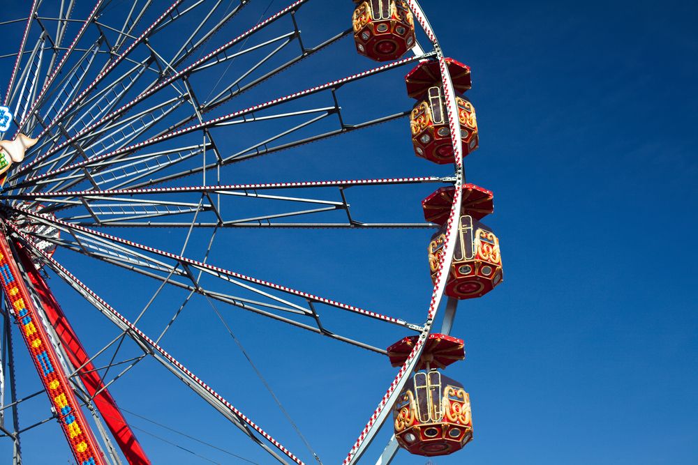 A ferris wheel