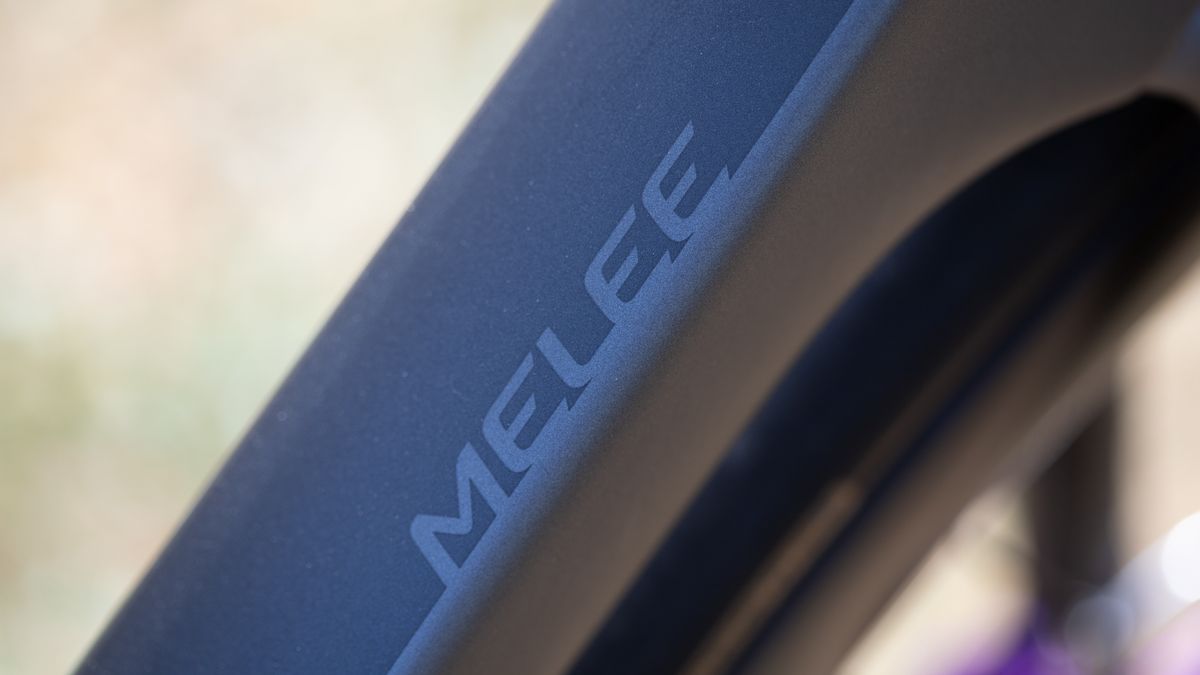 Enve Melee bike branding on downtube