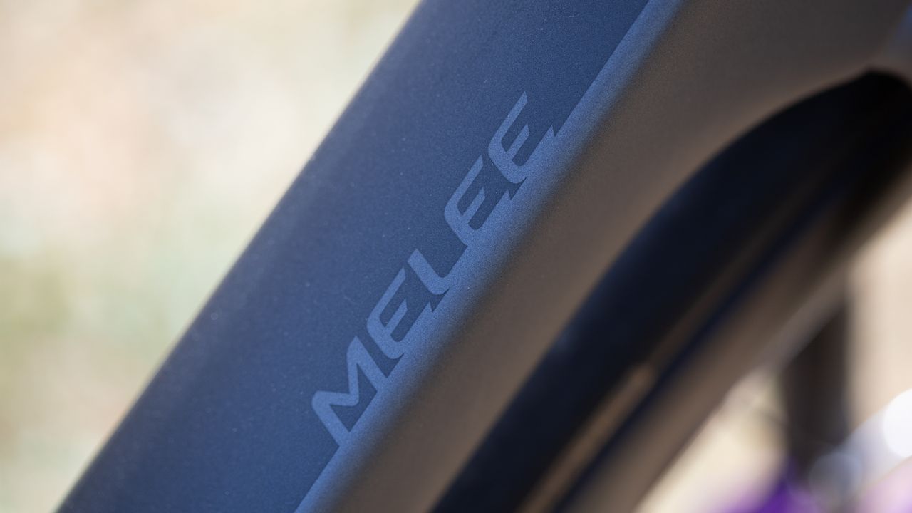 Enve Melee bike branding on downtube