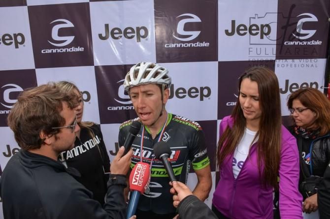 Jeremiah Bishop interviewed by the media