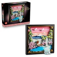 Lego Art  Japanese Cherry Blossom Landscape