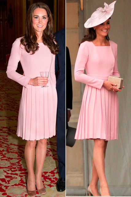 Kate Middleton recycles Emilia Wickstead dress for Buckingham Palace garden party