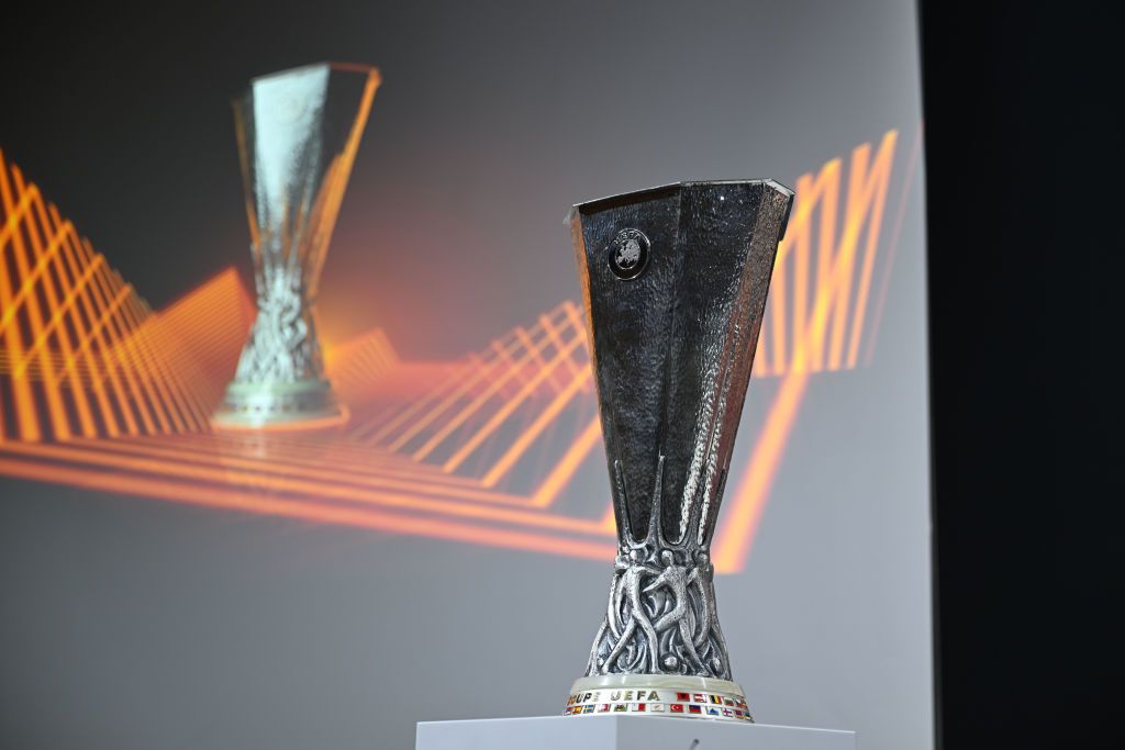 The Europa League trophy