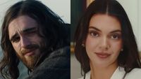 Jacob Elordi is shown in the Wuthering Heights trailer, while Kendall Jenner appears in her Super Bowl commercial for Fanatic Sportsbook.