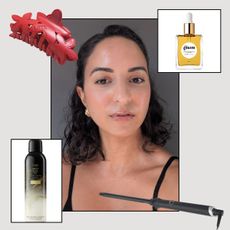 Jazzria Harris with a curly bob