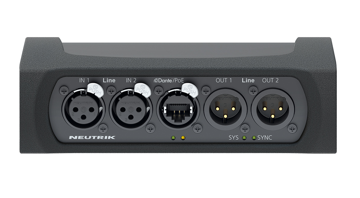 Neutrik Launches Dante I/O Interface For Legacy Equipment