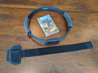 RING FIT ADVENTURE SET WITH RING-CON AND LEG STRAP FOR NINTENDO SWITCH