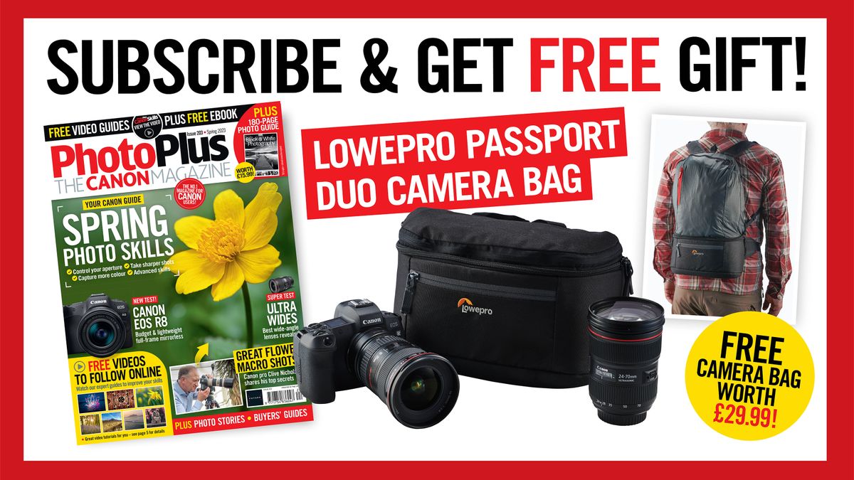 Image for PhotoPlus: The Canon Magazine Spring issue out now! Subscribe &amp; get a free camera bag