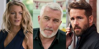 Blake Lively, Ryan Reynolds and Paul Hollywood