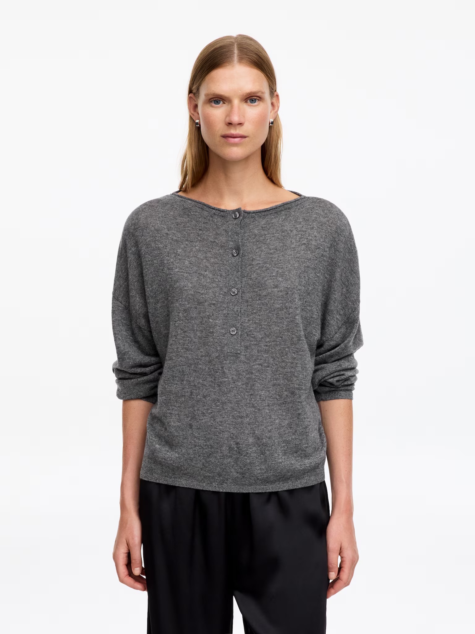 Arket, Pure Cashmere Boat-Neck Jumper